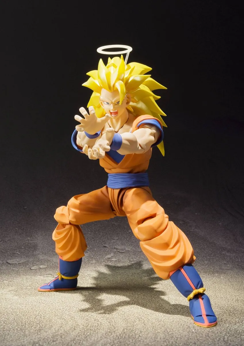 Bandai Namco Dragon Ball Z S.H. Figuarts SSJ3 Son Goku - Staand - 16 cm - Multi - afbeelding 6 van 6