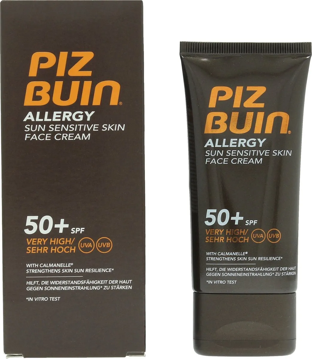 Piz Buin Allergy Sun Gezichtcrème SPF50 50ml