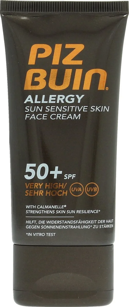 Piz Buin Allergy Sun Gezichtcrème SPF50 50ml
