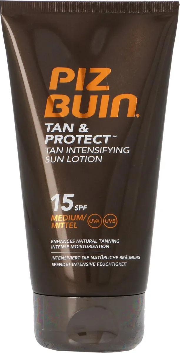 Piz Buin Tan & Protect Tann Instant Sun Lotion SPF15 150ml