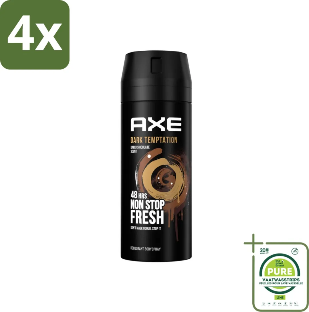 Axe Dark Temptation Deo Spray Chocolade 150ml