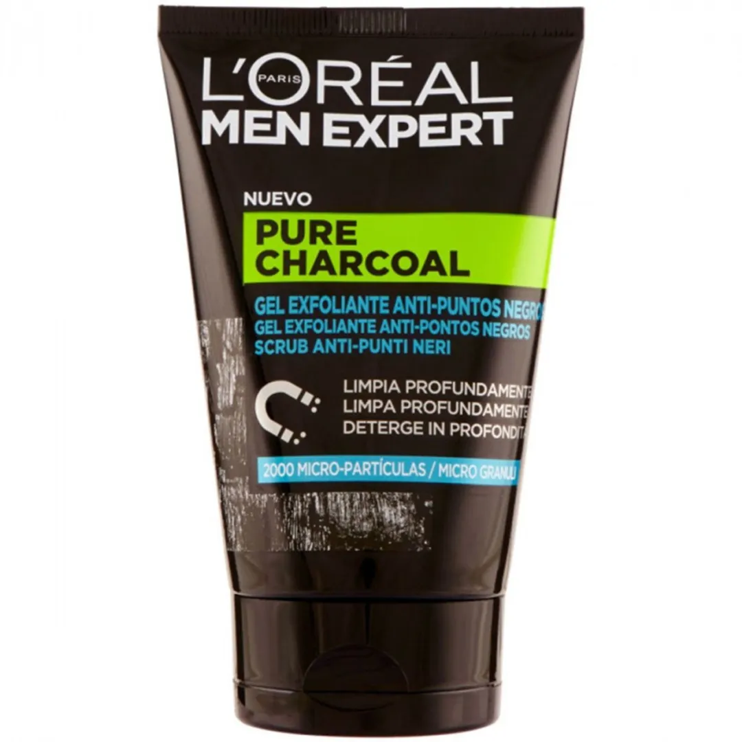 L'Oréal Paris Pure Charcoal Gezicht Exfoliator 100ml