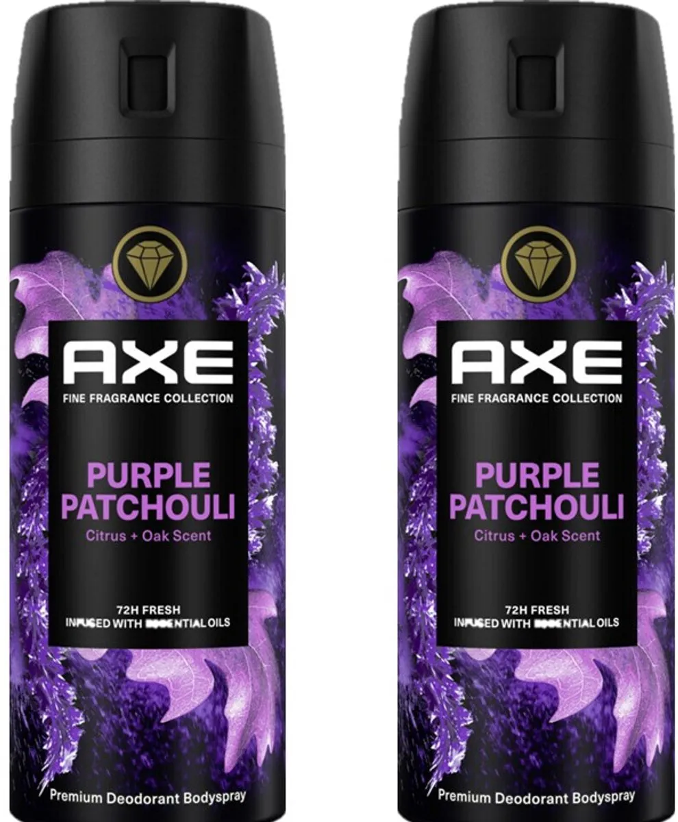 Axe Fine Fragrance Deo Spray Purple Patchouli