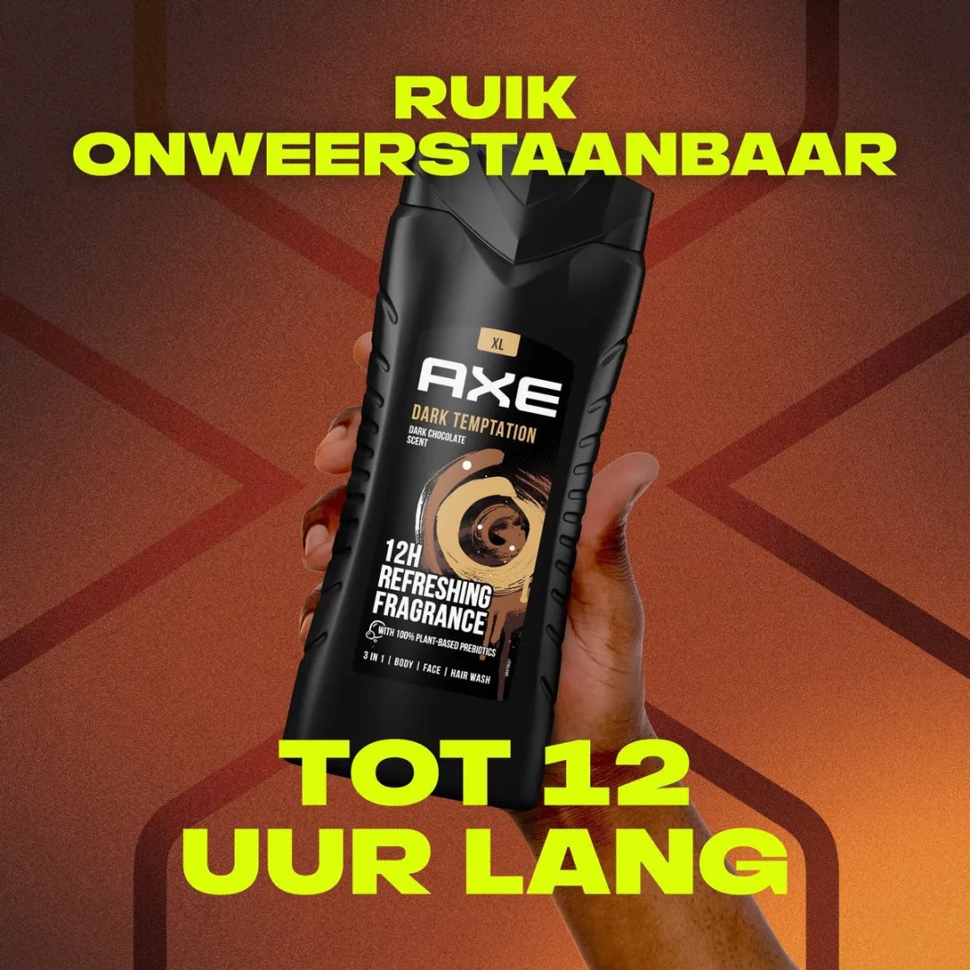 Axe Dark Temptation 3-in-1 Douchegel 400ml