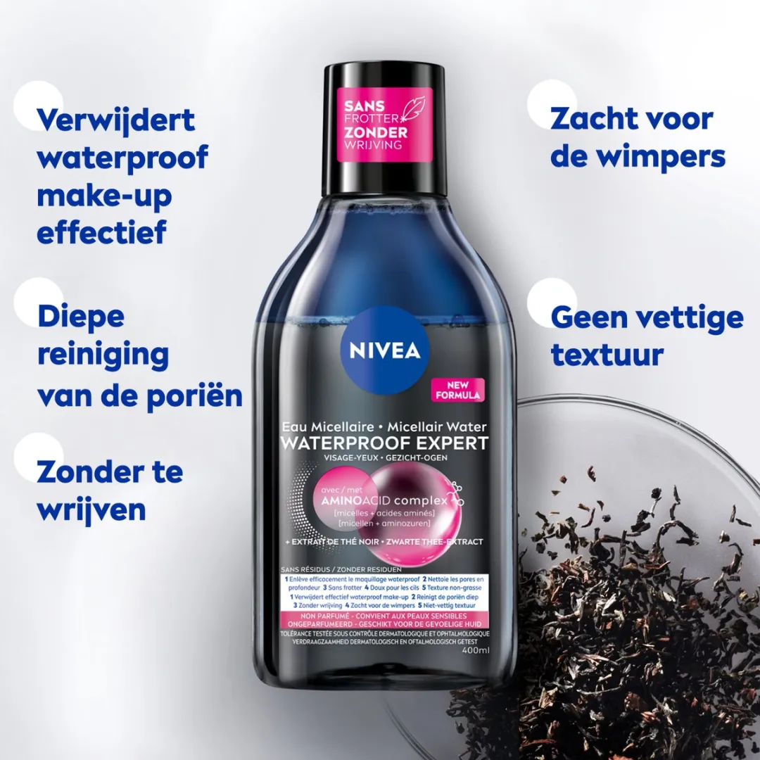 NIVEA Micellair Water Waterproof Expert - 400ml - afbeelding 6 van 6