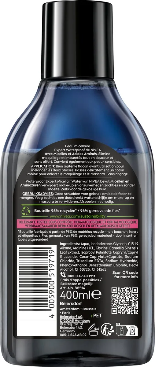 NIVEA Micellair Water Waterproof Expert - 400ml