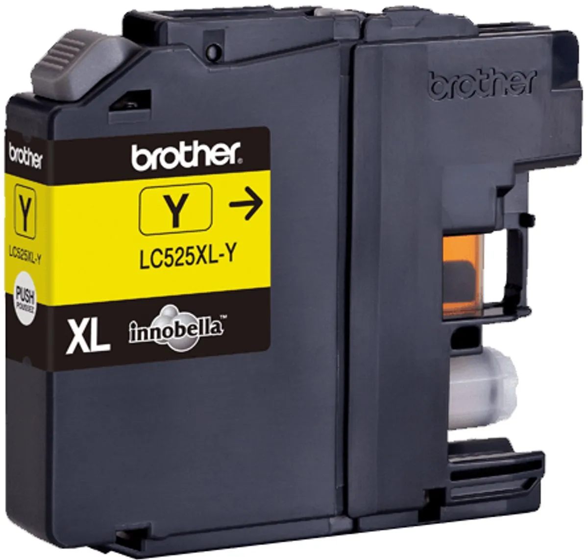 Brother LC525XLY Inktcartridge Geel