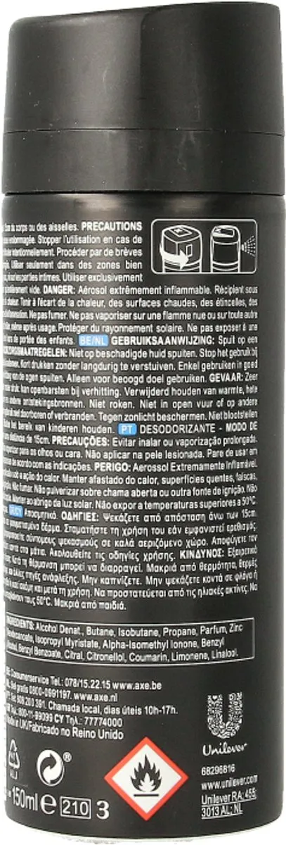 Axe Anarchy For Him Deodorant Spray 150ml