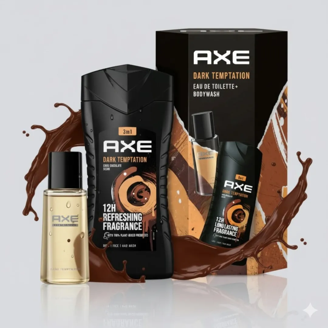 Axe Dark Temptation Herenverzorging Set - 350ml - afbeelding 2 van 2