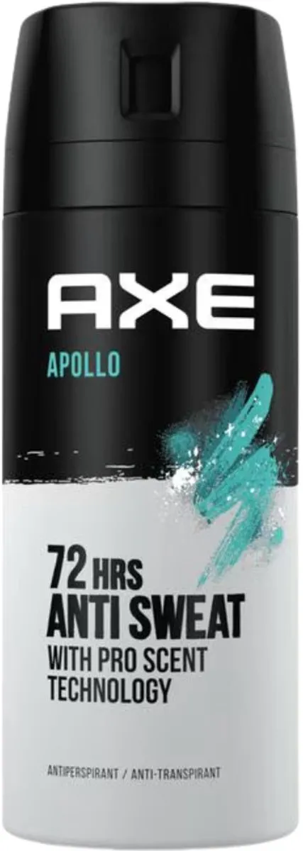Axe Apollo Anti-Transpirant Spray 300ml - 2 Stuks