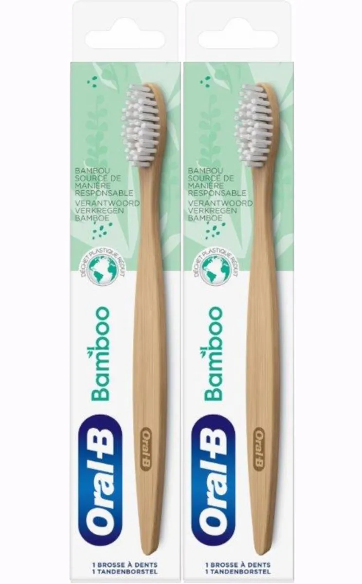 Oral-B Bamboe Tandenborstel Wit