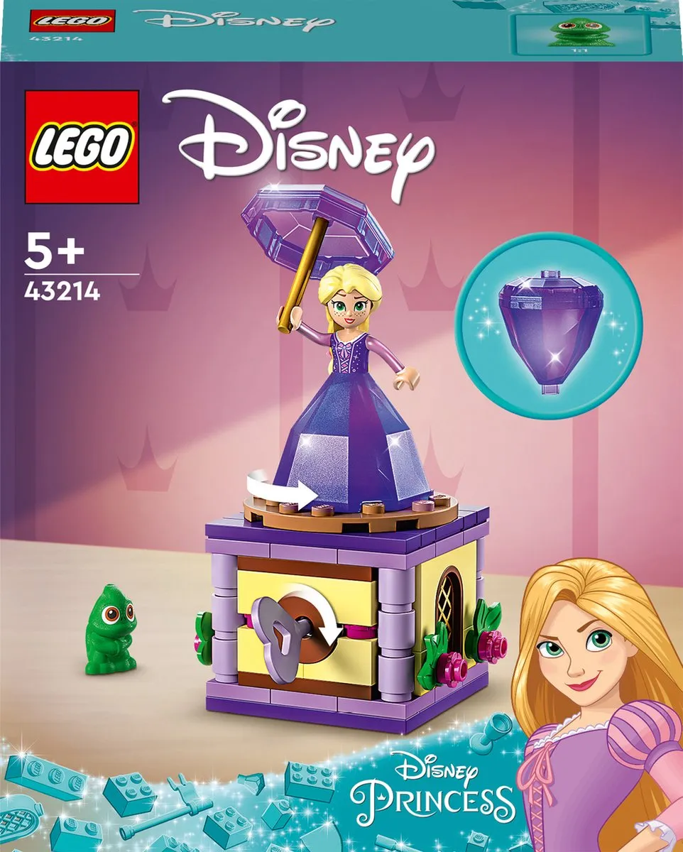 LEGO Disney Princess Draaiende Rapunzel Verzamelitem 43214