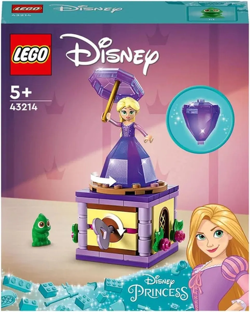 LEGO Disney Princess Draaiende Rapunzel Verzamelitem 43214 - afbeelding 6 van 6