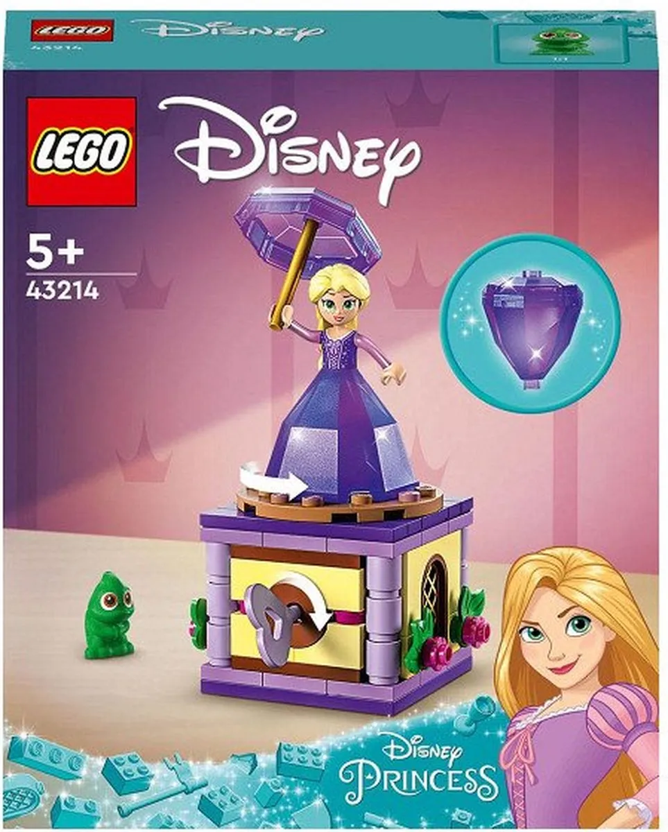 LEGO Disney Princess Draaiende Rapunzel Verzamelitem 43214 - afbeelding 2 van 6