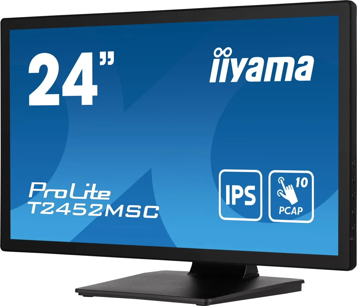 iiyama Prolite T2452MSC-B1 Touchscreen Monitor 23.8" - Zwart