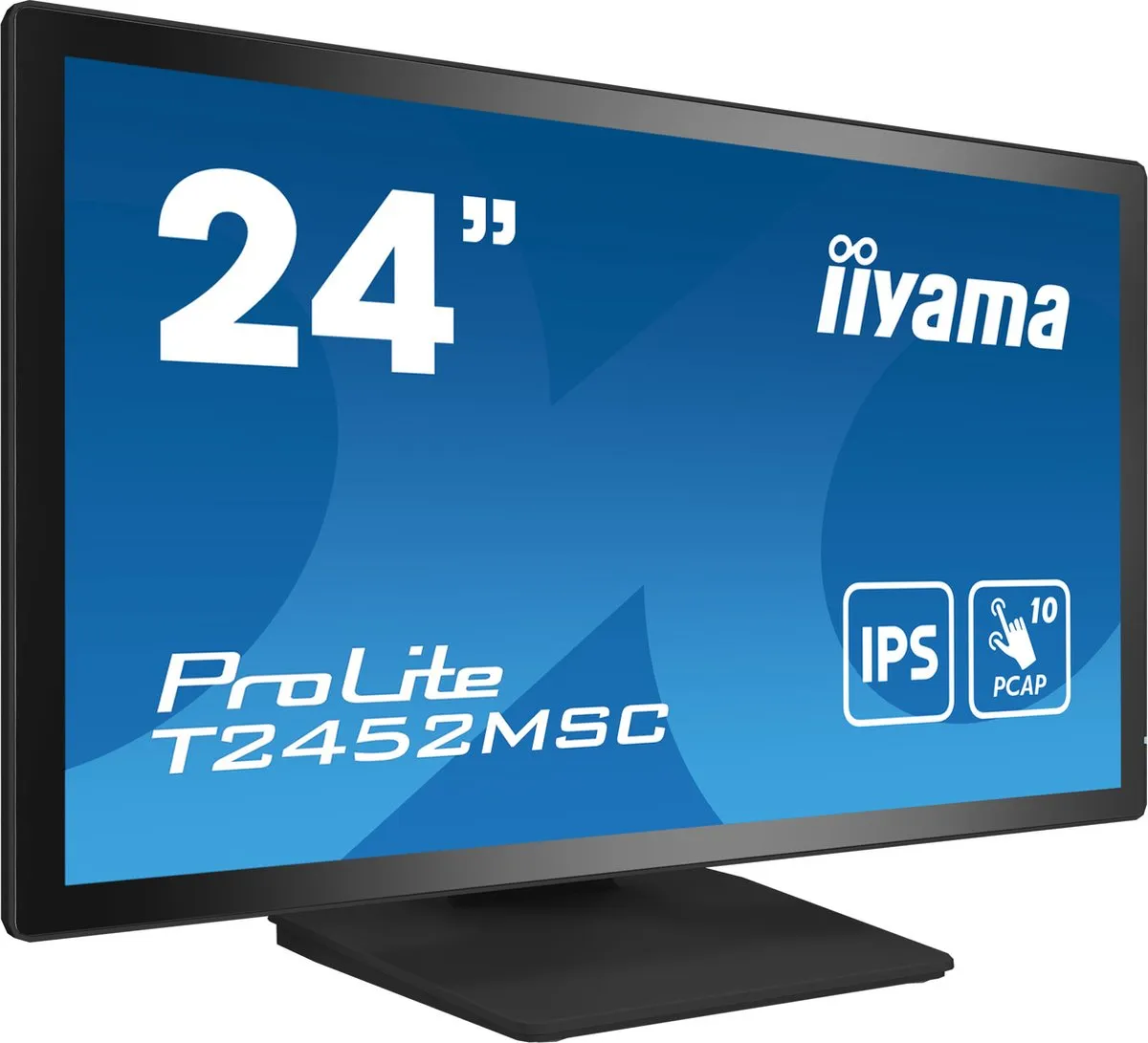 iiyama Prolite T2452MSC-B1 Touchscreen Monitor 23.8" - Zwart - afbeelding 6 van 6
