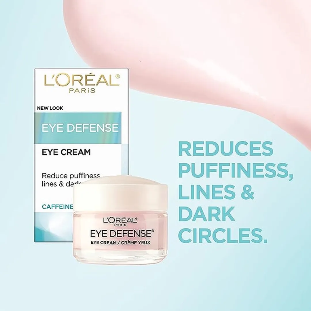 L'Oréal Paris Eye Defense Oogcrème Cafeïne Hyaluronzuur 14g