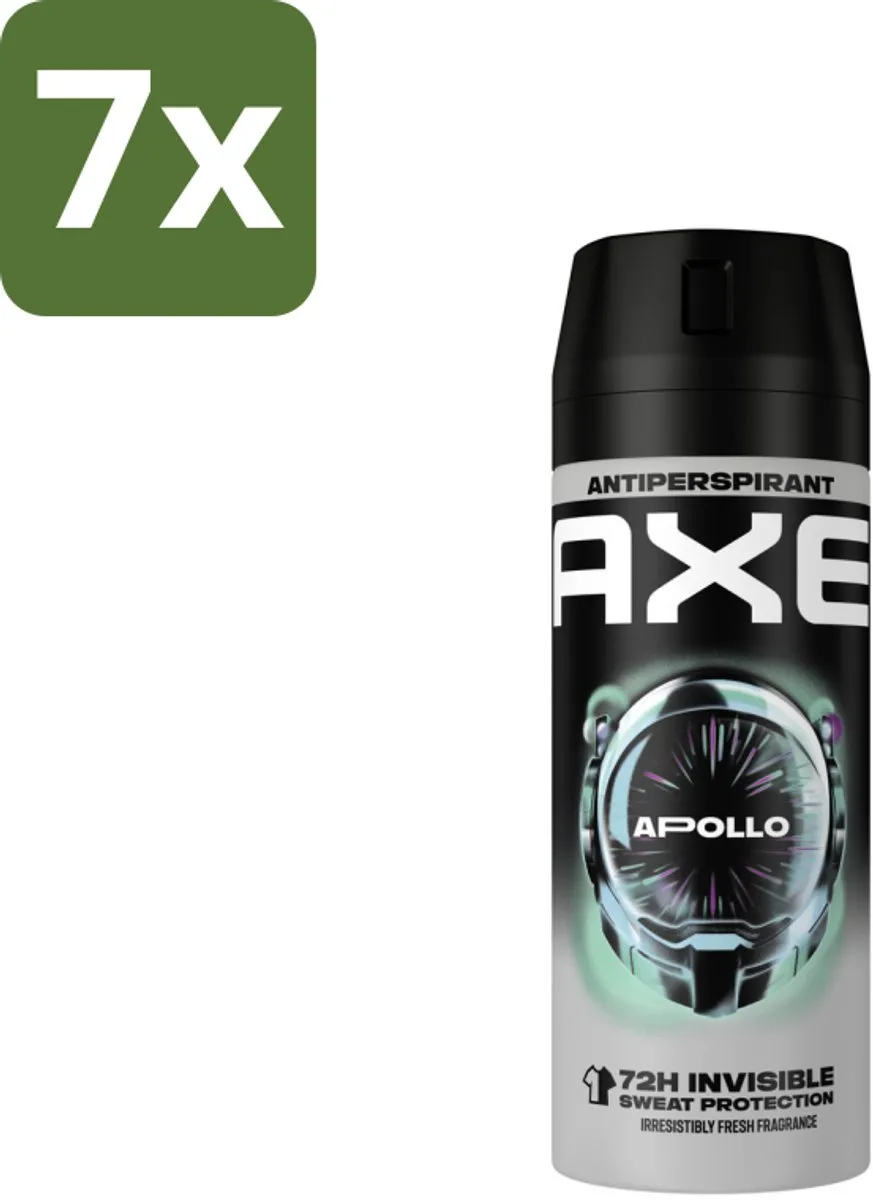 Axe Apollo Anti-Transpirant Spray 150ml - 7 Stuks