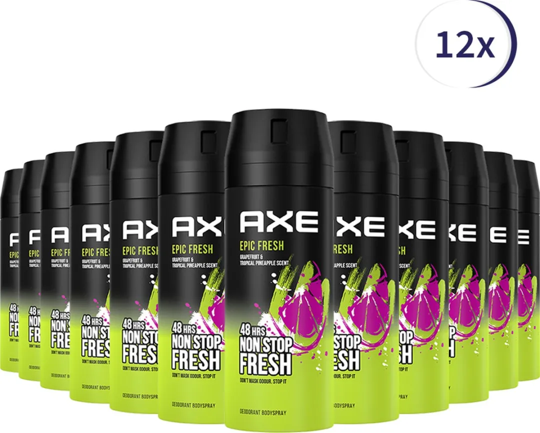 Axe Deo Epic Fresh Bodyspray 150ml - 12 Stuks