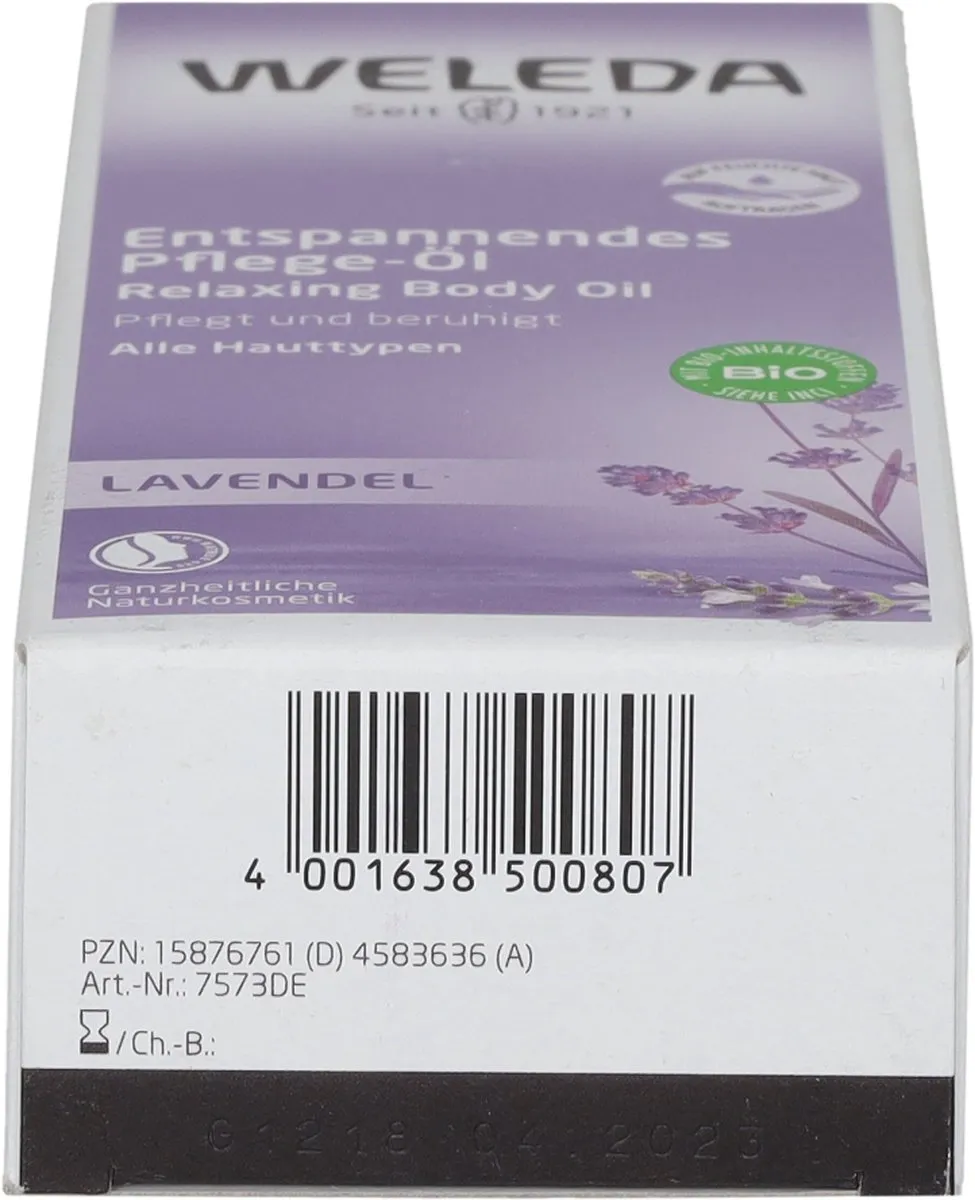 Weleda Lavendel Rustgevend Olie 100ml - afbeelding 4 van 6