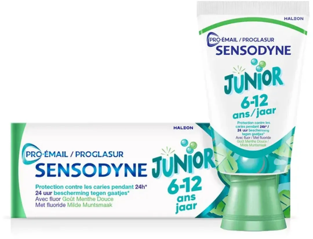 Sensodyne ProGlasur Junior Tandpasta 50ml - afbeelding 6 van 6