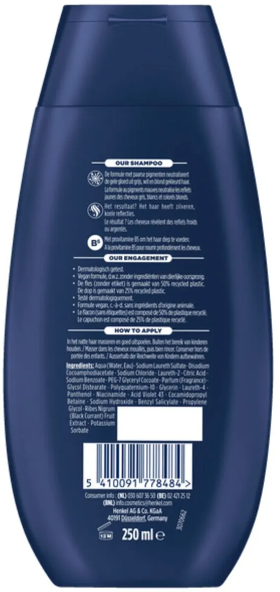 Schwarzkopf Schauma Silver Reflex Shampoo 250ml
