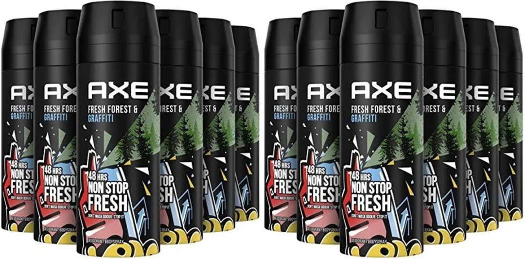 Axe Collision Fresh Forest Deospray - 12x150ml