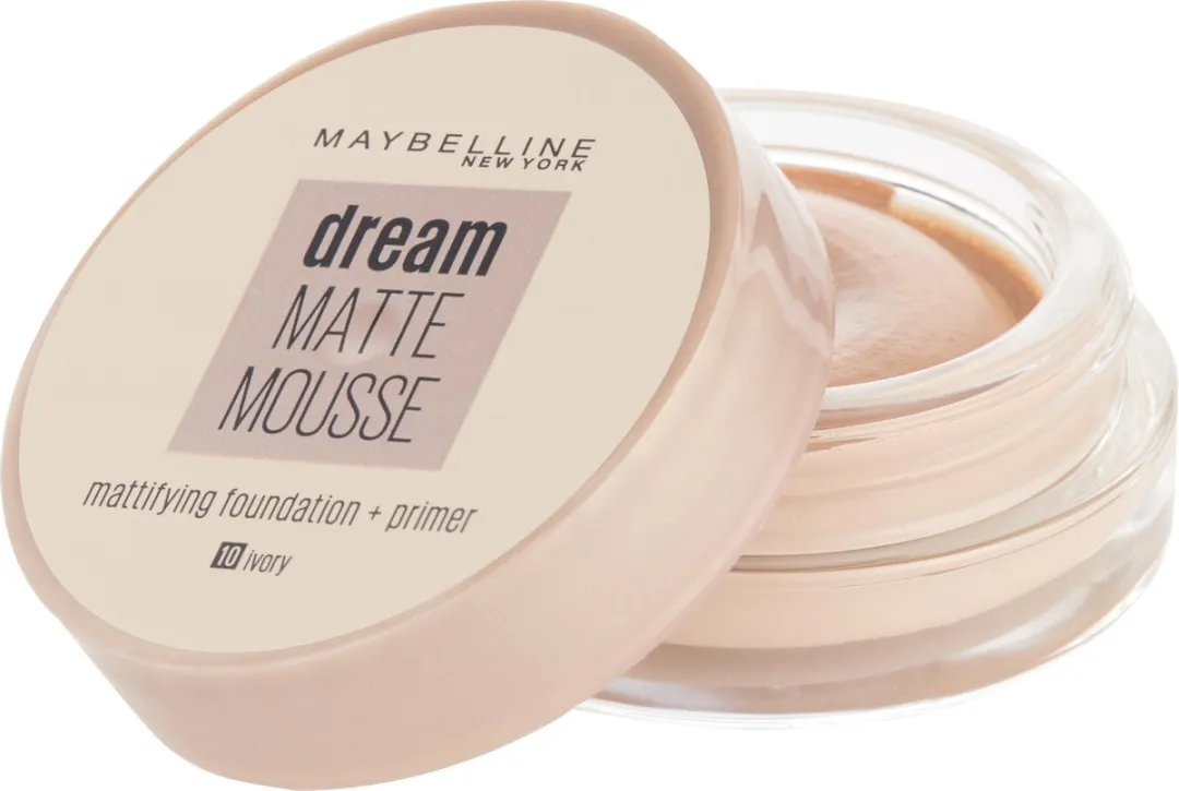 Maybelline Dream Matte Mousse Foundation 010 Ivory - 18ml