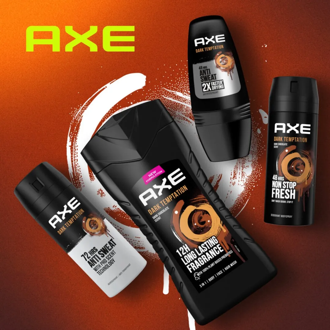 Axe 3-in-1 Douchegel Dark Temptation 250ml - 6 Stuks