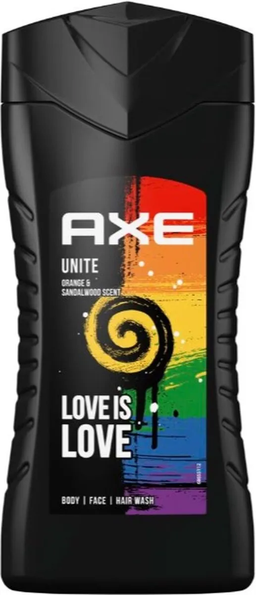 Axe Douchegel Unite/Love is Love - 6x250ml