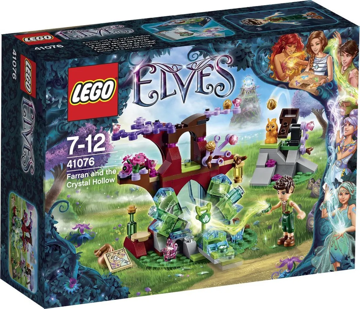 LEGO Elves Farran en Kristalgrot 41076