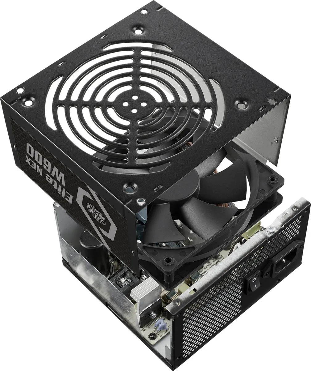 Cooler Master Elite NEX MPW-6001-ACBW-BEU Voeding - 600W - Zwart