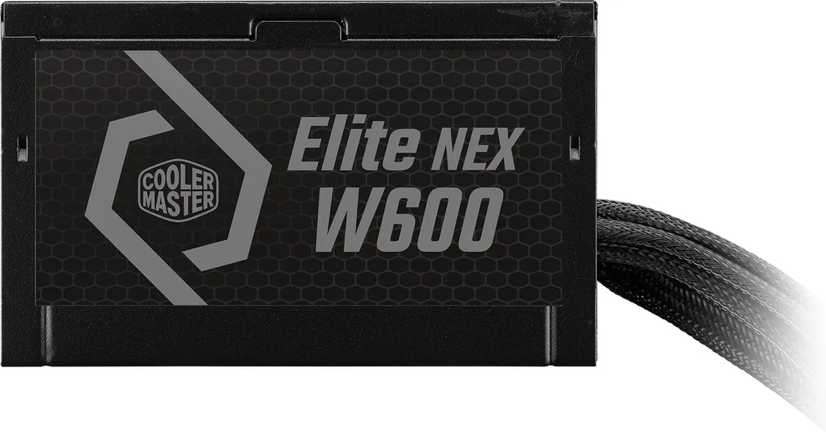 Cooler Master Elite NEX MPW-6001-ACBW-BEU Voeding - 600W - Zwart