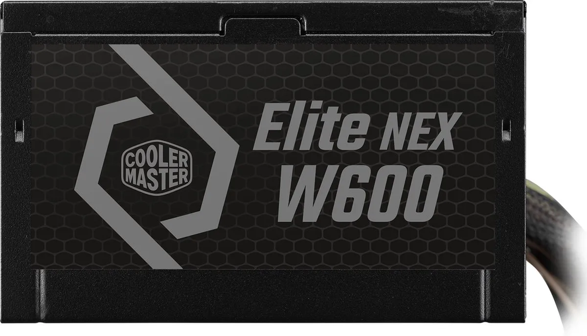 Cooler Master Elite NEX MPW-6001-ACBW-BEU Voeding - 600W - Zwart