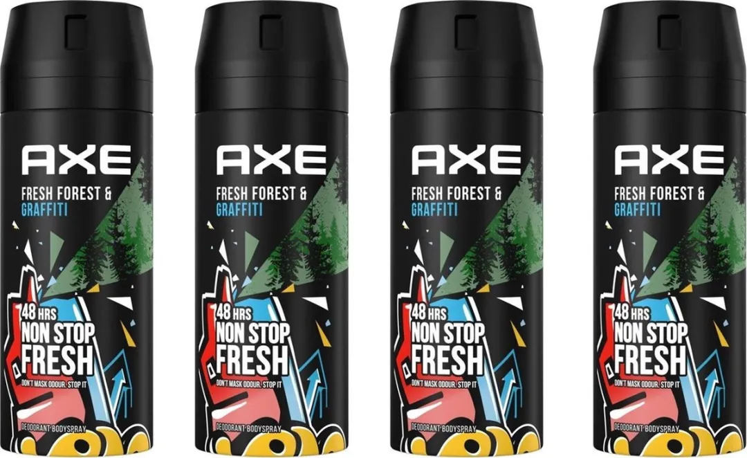 Axe Deodorant Collision Fresh Forest + Graffiti 20 Stuks