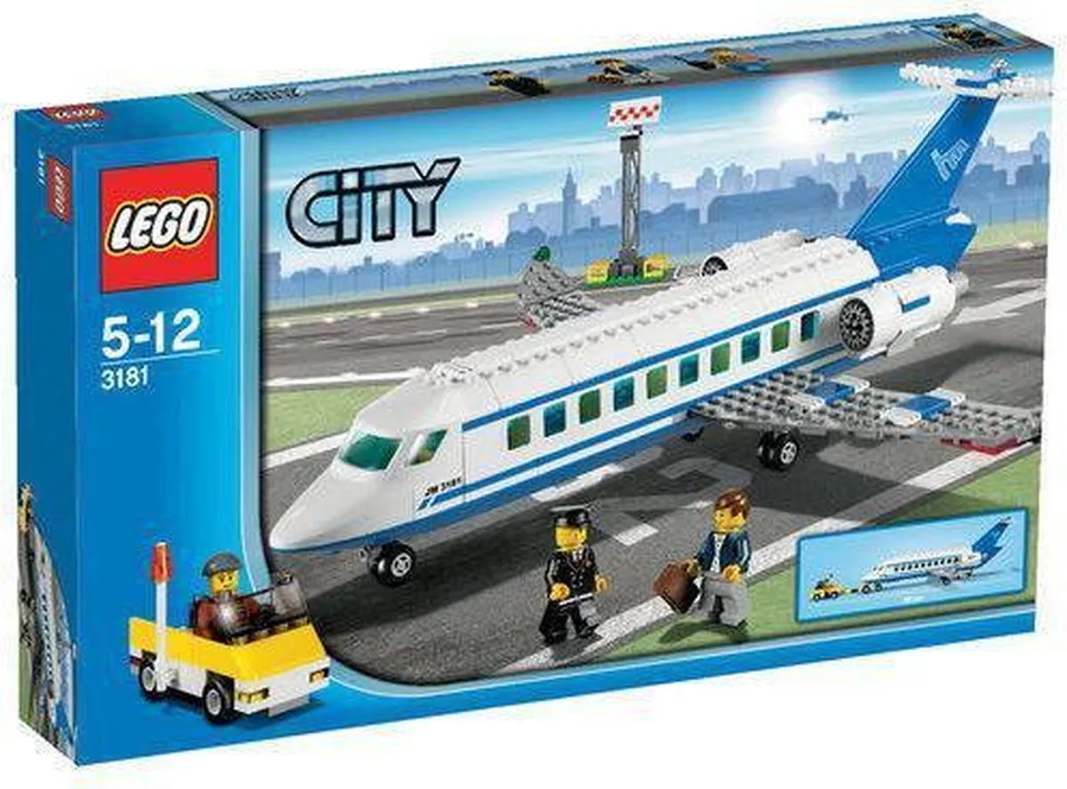 LEGO City Passagiersvliegtuig 3181