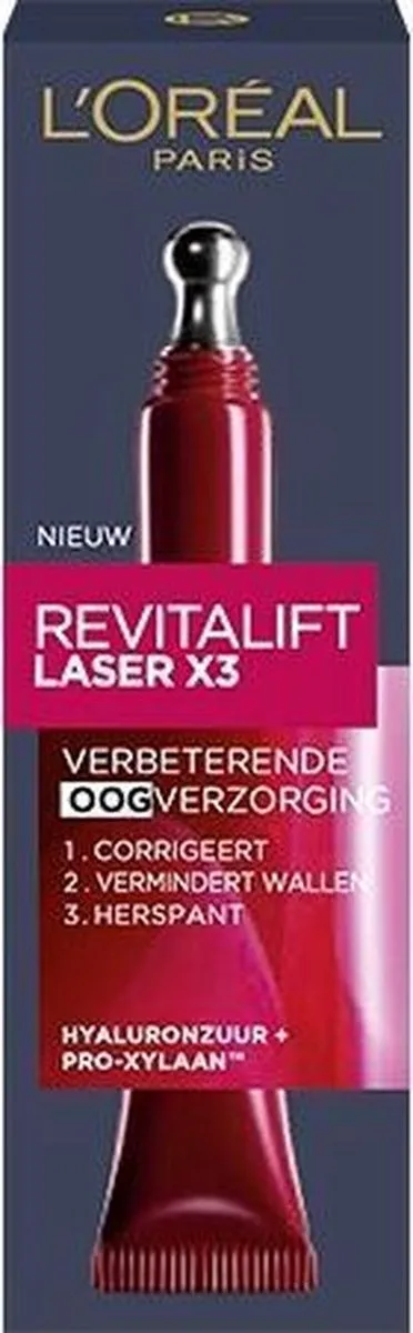 L'Oréal Paris Revitalift Laser X3 Oogcrème 15ml