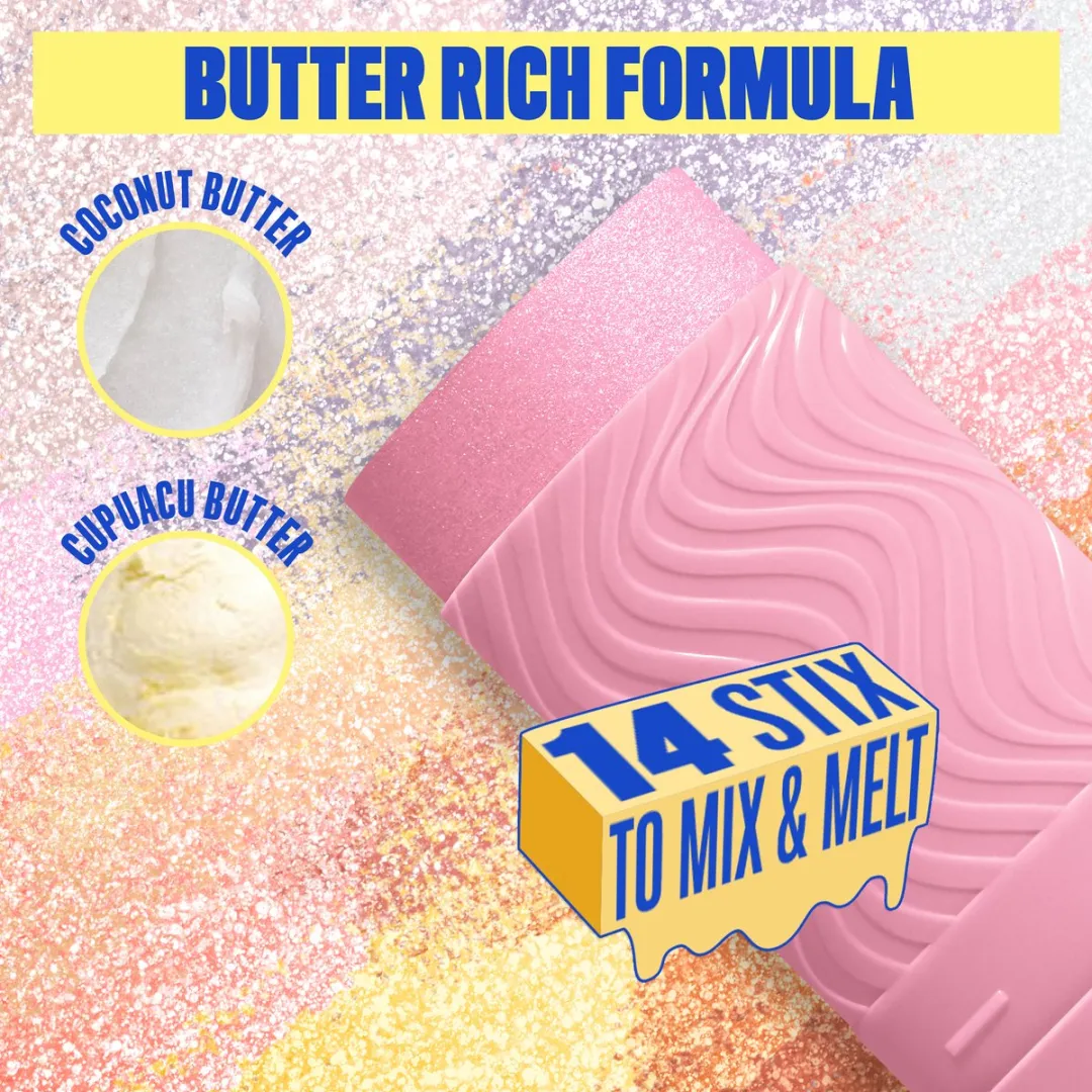 NYX Professional Makeup Buttermelt Highlighter Stix MY MELT ERA - 5g - afbeelding 6 van 6