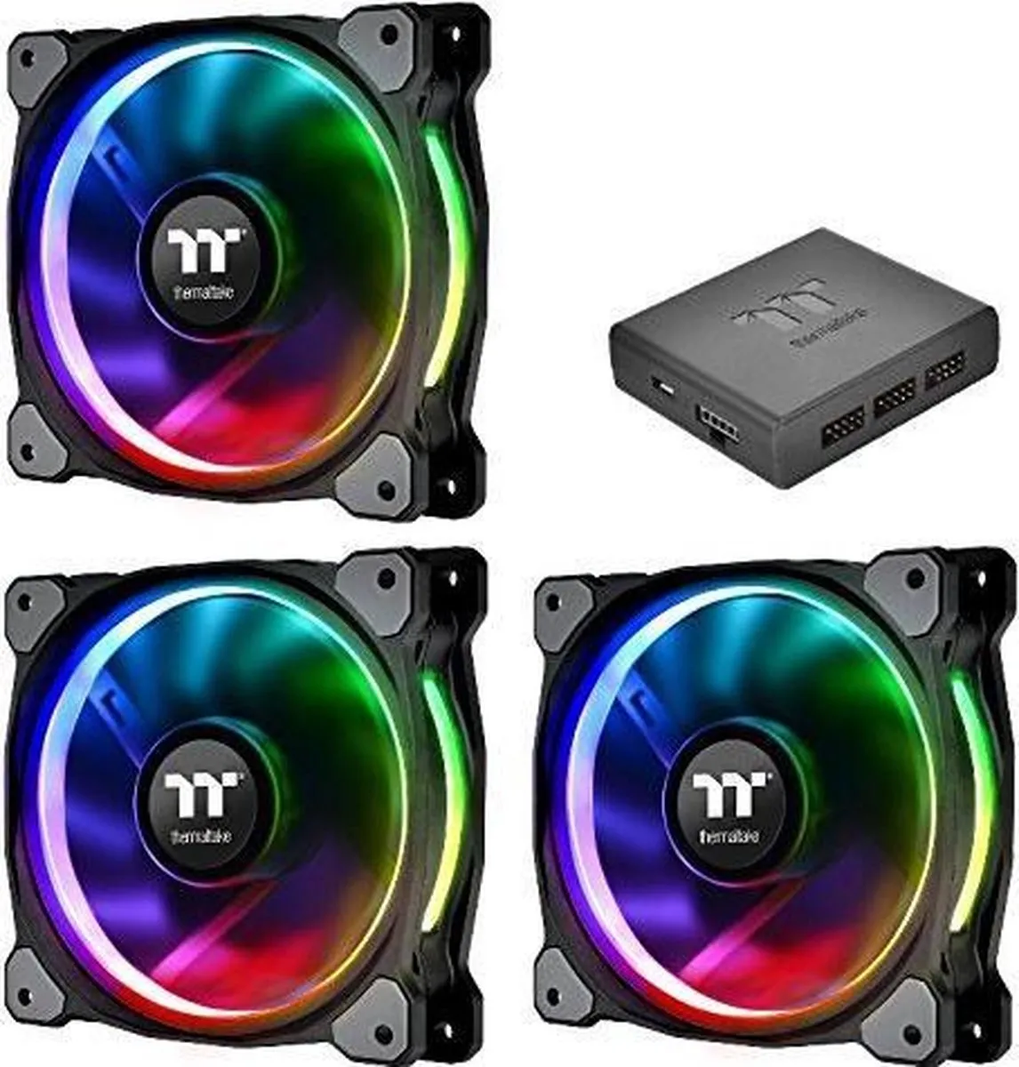 Thermaltake Riing Plus CL-F053-PL12SW-A RGB Ventilatoren