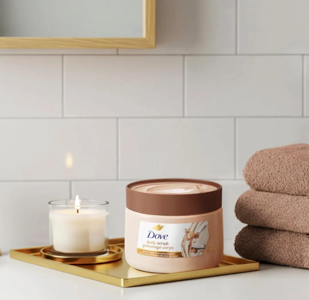 Dove Body Scrub Brown Sugar & Coconut Butter 444ml