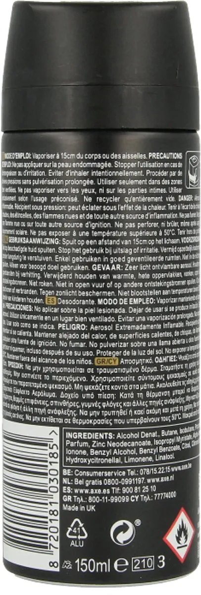 Axe Gold Deodorant Spray 150ml