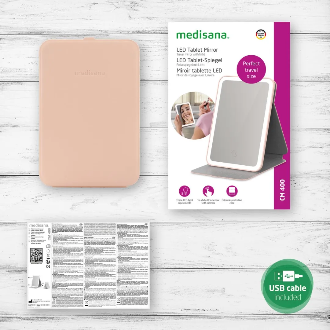 Medisana CM 400 Cosmeticaspiegel - Roze