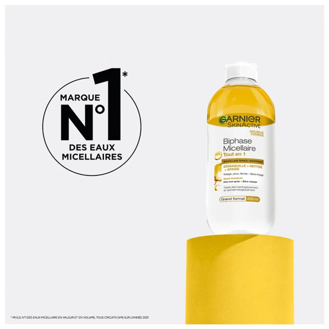 Garnier SkinActive Micellaire Bifase Alles in 1 400ml