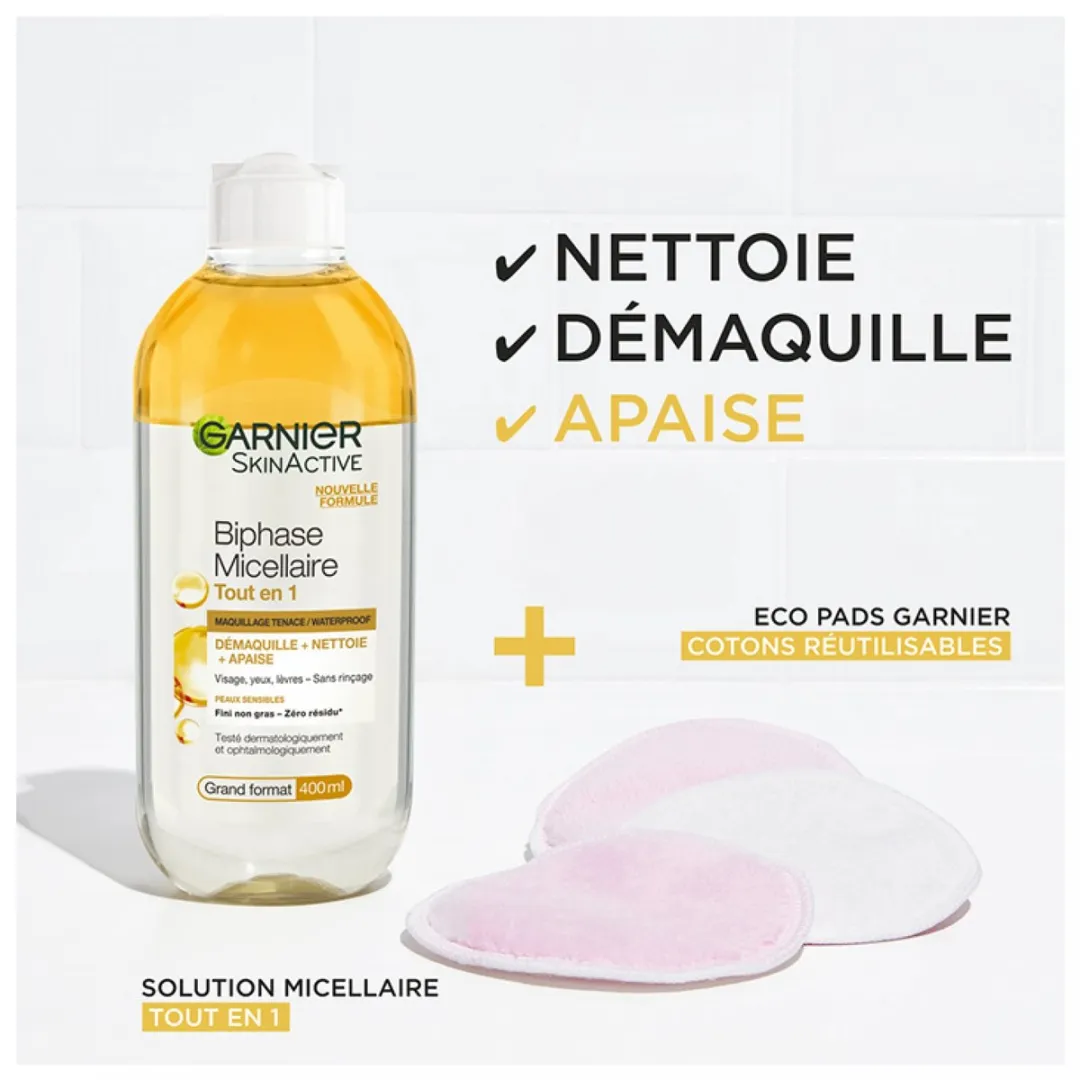 Garnier SkinActive Micellaire Bifase Alles in 1 400ml