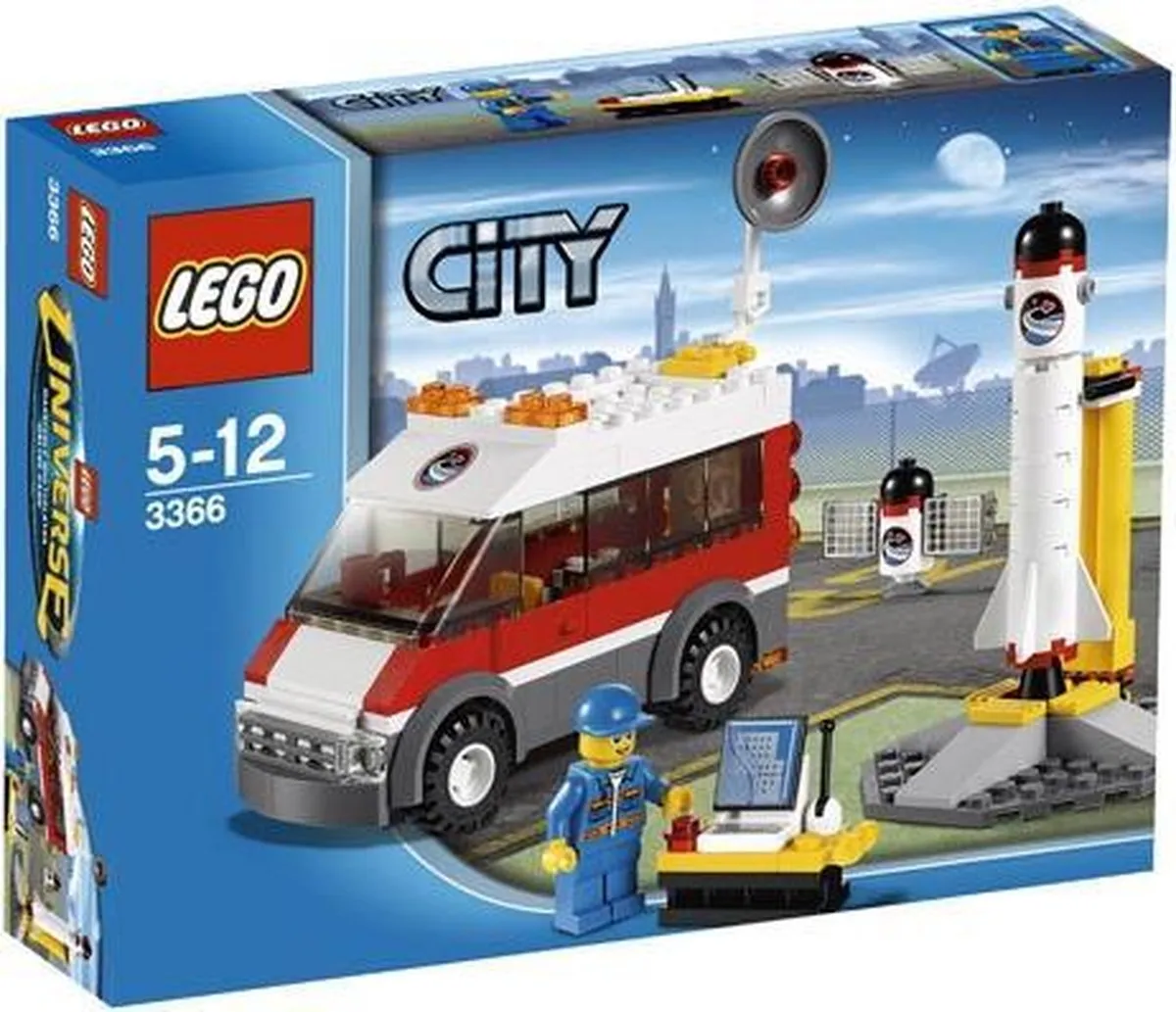 LEGO City Satelliet Lanceer Platform 3366