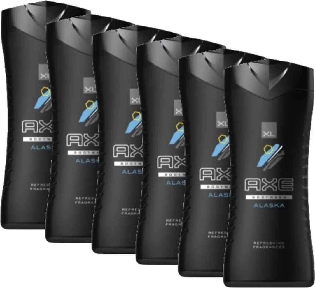 Axe Douchegel 3-in-1 Alaska 400ml - 6 Stuks