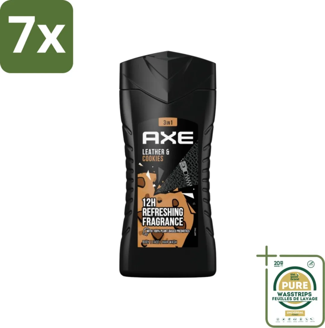Axe Leather & Cookies 3-in-1 Douchegel 1750ml
