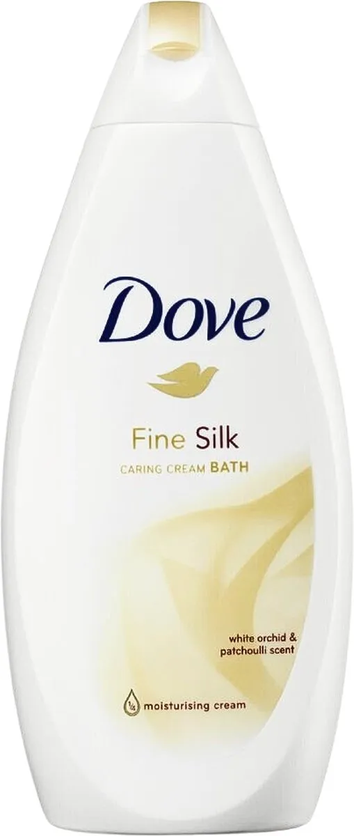 Dove Fine Silk Caring Cream Badschuim 750ml