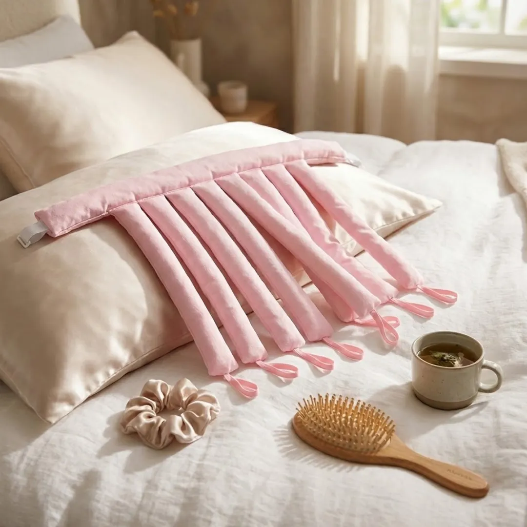 Nuvex Heatless Curling Rod Octopus - Roze
