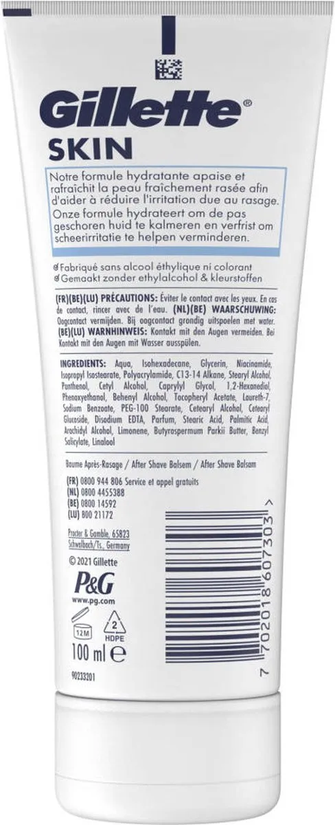Gillette Skin Aftershave Balm 100ml